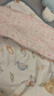 全棉时代婴儿抱被纯棉纱布婴儿包巾初生襁褓宝宝包单80cm×80cm 潜底世界 实拍图