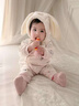 贝因美（Beingmate）2026婴儿摇铃玩具硅胶毛毛虫牙胶咬宝宝安抚可入口啃咬0到1岁早教 橙色毛毛虫牙胶 实拍图