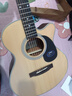 萨伽（SAGA） 吉他sf700单板面单民谣萨迦木吉他入门初学者萨嘎乐器 40英寸A桶SA700C原木色缺角 实拍图