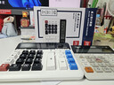 得力（deli）双电源电脑按键计算器 12位大屏横式计算机 金融财务/银行计算 办公文具用品 无语音2135 新老混发 实拍图