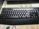罗技（Logitech）MK275 键鼠套装 无线键鼠套装 办公键鼠套装 全尺寸 商务键鼠套装 带无线2.4G接收器 黑蓝色 实拍图