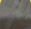 范思蓝恩钻石立裁系列 100%羊毛复古翻领双排扣大衣女秋冬高级感毛呢外套 高级灰 L 实拍图