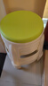 华恺之星 加厚塑料凳子休闲餐凳 家用浴室矮凳板凳换鞋凳 小圆凳  绿色 实拍图