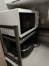 溢彩年华厨房置物架可伸缩微波炉烤箱架台面收纳架子双层加厚7231-BK 实拍图