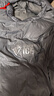 黑冰（BLACKICE）新款【B系列鸭绒木乃伊式羽绒睡袋】户外露营单人羽绒睡袋 灰色 B700 M码（新标准） 实拍图