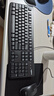罗技（Logitech）MK120 键鼠套装 有线键鼠套装 办公键鼠套装 电脑键盘 USB即插即用 全尺寸 黑色 实拍图