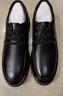 奥康（Aokang）男鞋男士商务休闲鞋英伦舒适低帮圆头系带皮鞋 黑色38码 实拍图