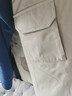 优衣库男装女装高级保暖羽绒茄克冰雪羽绒户外连帽外套477136 30 浅米色 S /165/84A 实拍图