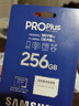 三星（SAMSUNG）256GB TF MicroSD 内存卡 4K高速蓝卡 U3A2V30 读速180MB/s 游戏机无人机运动相机存储卡 PRO Plus 实拍图