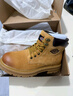 Dickies男士马丁靴高帮时尚男靴工装靴情侣靴男 土黄 40-男女款 实拍图