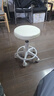景彩吧台椅升降吧酒加厚坐面转椅理发店美发椅JY08米色滑轮款 实拍图