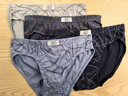 浪莎100%纯棉内裤男高端高档正品宽松三角裤衩中老年人全棉短裤头大码 条纹款 盒装 4条 L (腰围1.9-2.2尺/90-110斤) 实拍图