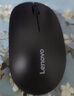 联想（Lenovo）无线鼠标 办公鼠标便携鼠标 笔记本鼠标 电脑鼠标 M100黑 带无线2.4G接收器 实拍图