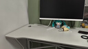 奥伦福特  电脑桌台式家用电竞游戏桌办公书桌简约书房写字桌子 简约白碳纤纹单桌-120*60 升级款电竞桌 实拍图