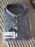 海澜之家（HLA）【纯棉牛津纺】长袖衬衫男秋季休闲衬衣男秋季 蓝灰22 2XL 180/104A推荐173~184斤 实拍图