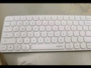 雷柏（Rapoo）E9050L AI版 78键无线/蓝牙多模充电键盘 刀锋超薄便携紧凑无线办公键盘 一键直达DeepSeek 樱粉 实拍图