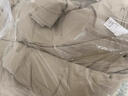 优衣库莫雷加德同款男装女装高级保暖羽绒大衣外套冰雪羽绒481200 31 米色 4XL 实拍图