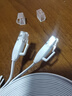 山泽(SAMZHE)六类网线 CAT6类千兆纯铜扁平网线 电脑宽带家用监控网络连接成品跳线 白色15米BBP615 实拍图