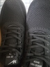 双星八特运动男鞋冬季加绒毛保暖棉鞋舒适耐磨跑步休闲旅游全黑纯色工作鞋 实拍图