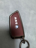 绅创宝马钥匙套25款3系5系1系x1x3x4x5x6刀锋钥匙320/325/530汽车壳扣 B款【原车内饰同色】火山红-绳款 实拍图