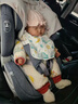 宝贝第一（Babyfirst） 汽车儿童安全座椅灵犀 ISOFIX接口 0-4-7岁正反向安装 北极灰红点款 实拍图