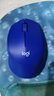 罗技（Logitech）M330 静音鼠标 无线鼠标 办公鼠标 右手鼠标 蓝色 带无线2.4G接收器 实拍图