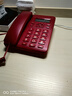 中诺电话机家用固定电话座机免提通话铃声静音/关闭功能 来电拒接 商务办公室家庭酒店老人前台W099A红 实拍图