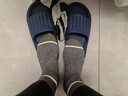 浪莎袜子男100%纯棉秋冬男士抗起球抗菌透气防臭中筒袜吸汗袜男袜 【礼盒装】纯棉抗菌防臭袜 6双 均码 （吸汗透气) 实拍图