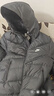 耐克NIKE男冬季长款连帽羽绒服 运动防寒外套 WR系列FB8180-010黑XL 实拍图