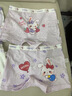 浪莎（LangSha）儿童内裤女童内裤纯棉学生宝宝舒适内裤女孩条装6条装卡通图案120 实拍图