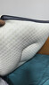洁丽雅（Grace）枕芯枕头 颈椎枕分区针织按摩枕水立方中枕45*70cm 白色 单只装 实拍图