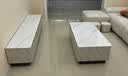 白蚁超微晶石实木烤漆电视柜落地一体靠墙客厅轻奢电视柜茶几组合家用 1.3茶几+2电视柜【实木烤漆+超晶石】 实拍图