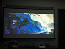 快朵小屋 100英寸16:9支架挂壁两用幕布 白玻纤4K3D高清可移动免打孔投影仪幕布家用办公极米坚果当贝小米 实拍图