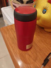 虎牌（TIGER）不锈钢保温保冷原装进口水杯MJA-B036-RMT深红色360ML 实拍图