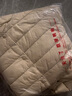 鸭鸭（YAYA）佟丽娅同款轻薄羽绒服女新款冬季短款圆领内胆修身时尚薄外套男 米白色【女款无领】 XL 【建议115-125斤】 实拍图