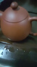 束氏宜兴紫砂壶原矿紫砂纯手工紫砂壶朱泥龙蛋壶泡茶壶茶具礼盒送礼 实拍图