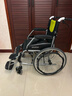 鱼跃(yuwell)手动轮椅车H053C铝合金折背折叠轻便老年残疾人代步 实拍图