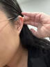 QMXDs999纯银耳钉女小巧耳饰睡觉免摘足银耳棒养耳洞防堵针不过敏耳饰 3mm迷你2只装+礼盒包装 实拍图