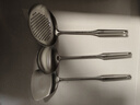 炊大皇 铲勺套装 304不锈钢锅铲+汤勺+漏勺三件套 铁锅不锈钢锅炒菜铲子 实拍图