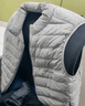 雪中飞经典新款百搭轻薄男式立领短款羽绒服马甲包边大口袋休闲鸭绒 火山灰|8193-男 L 175/96A 实拍图