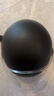 青霄 安全头盔 标准款 新国标 3C认证 抗冲击包裹式防护 电男动女四季车骑通用 黑色透明镜片 实拍图