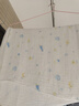 全棉时代 婴儿浴巾 新生儿童6层水洗纱布浴巾纯棉狮子飞机蓝115*115cm 实拍图
