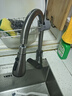 四季沐歌厨房水龙头304不锈钢万向360°旋转双水花冷热洗碗池洗菜盆龙头 实拍图