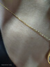 GLTEN银项链女2025新款素链金色万能链生日元旦跨新年礼物送女朋友老婆 实拍图