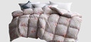 水星家纺羽绒被95%白鹅绒被子冬季加厚冬被芯双人羽绒被220cm×240cm1200g 实拍图