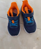 361°儿童运动鞋男女童(3-12岁)防撞鞋头密网休闲跑鞋 蓝 37 实拍图