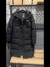 斐乐 斐护科技|斐乐女装长款羽绒服冬季休闲简约连帽保暖羽绒外套 正黑色-BK XL 实拍图