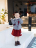 可英童装女童新年衣服礼物2026儿童衣服半身裙女宝秋冬加绒加厚公主裙 实拍图