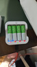 京东京造5号充电锂电池4粒套装 1.5V恒压快充 适用游戏手柄/键鼠/话筒/吸奶器/血压计/玩具赛车等 AA五号 实拍图