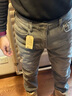 Levi's李维斯秋季美式街头男士502标准锥形简约复古牛仔长裤 浅烟灰色 32 (32) 实拍图